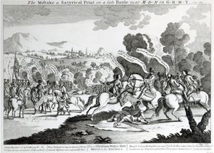Bataille de Minden, 1er août 1759 - English School